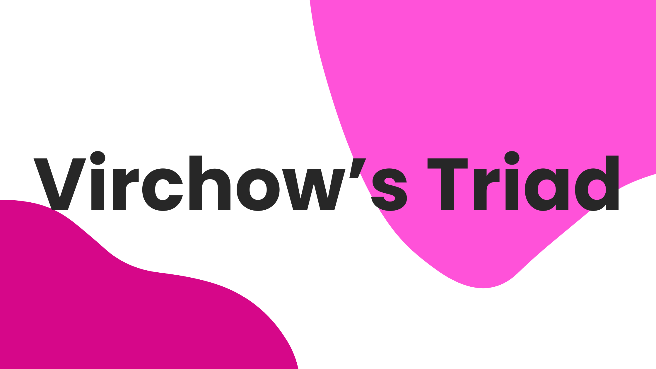 virchows triad